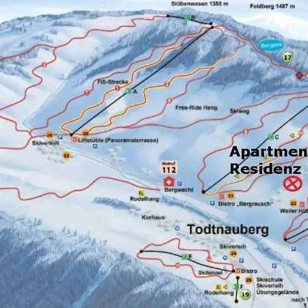 Daire Fewo 14 - Residenz Schauinsland, Bei Feldberg Todtnauberg